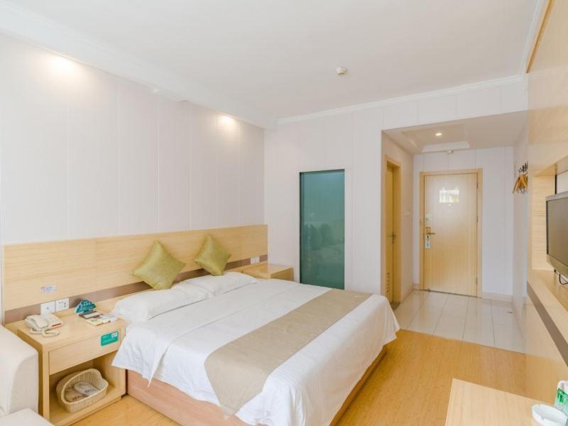 Greentree Inn Anhui Hefei High-Speed Railway South Station Baohe Avenue Government Business Hotel Buitenkant foto