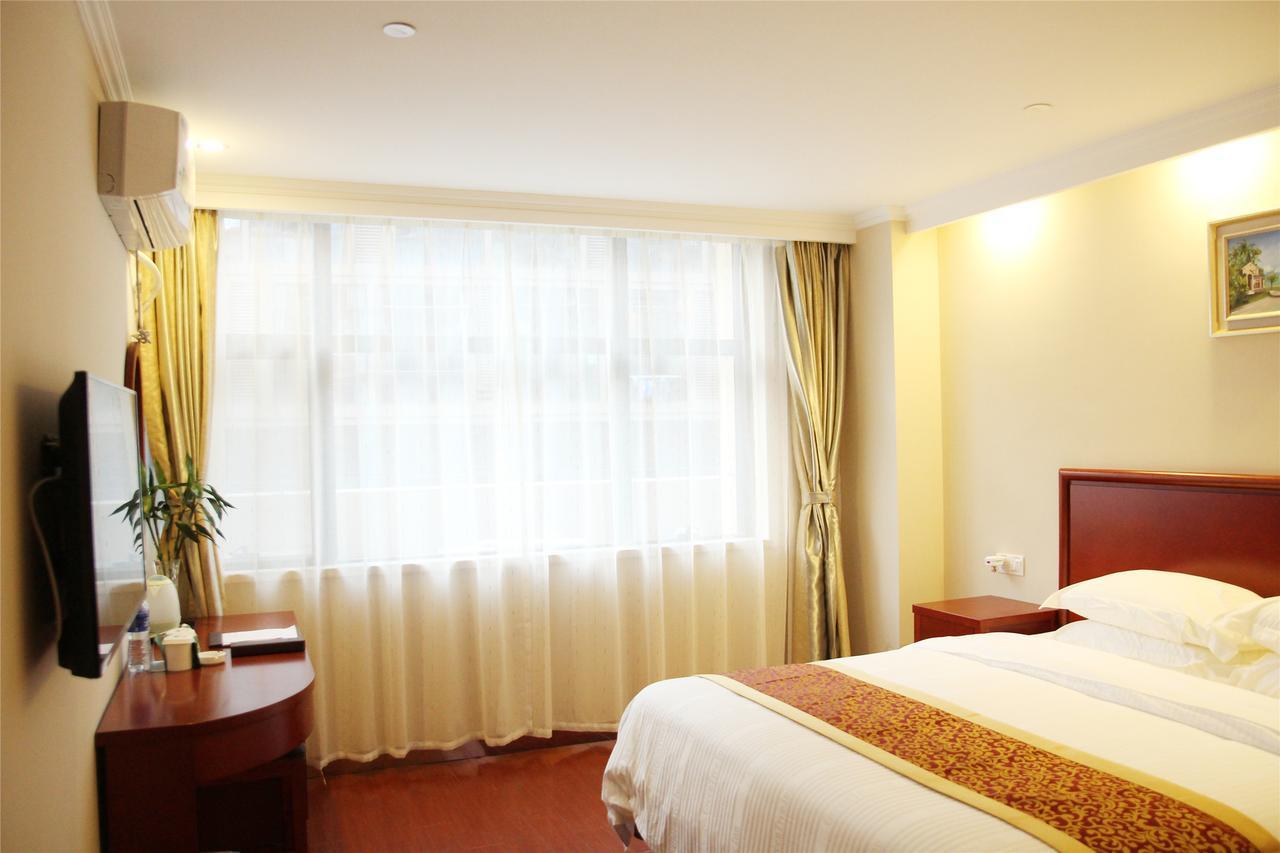 Greentree Inn Anhui Hefei High-Speed Railway South Station Baohe Avenue Government Business Hotel Buitenkant foto